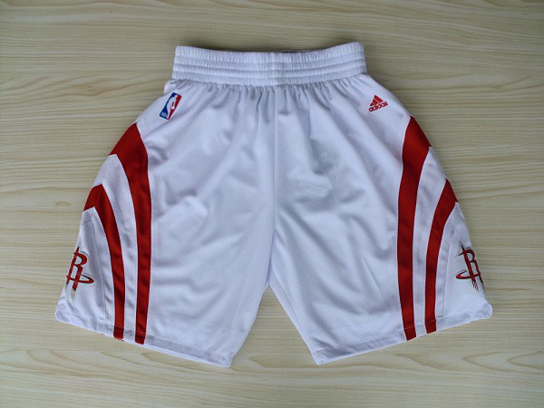  NBA Houston Rockets New Revolution 30 White Shorts